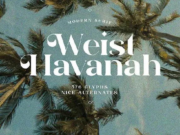 Weist Havanah font