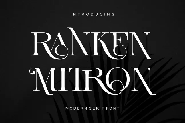 Ranken Mitron font