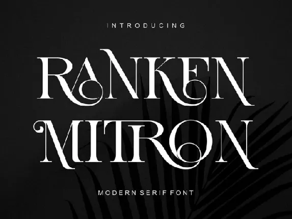 Ranken Mitron font