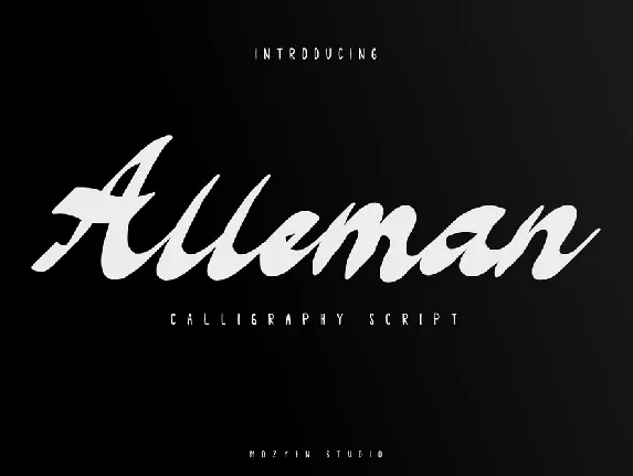 Alleman font