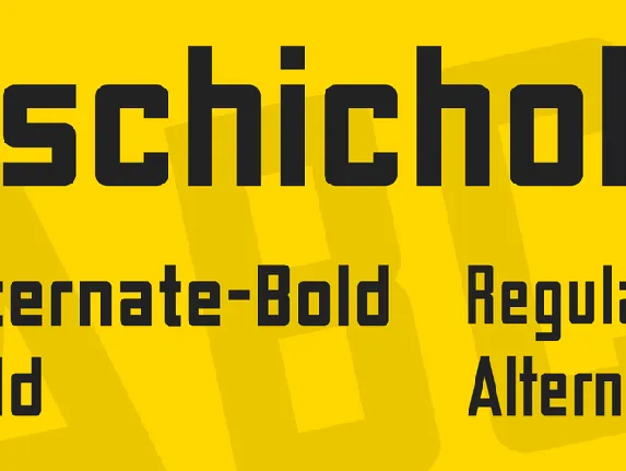 Tschichold font