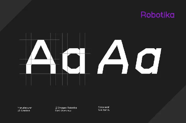 Robotika font