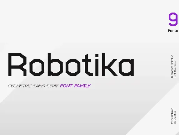 Robotika font