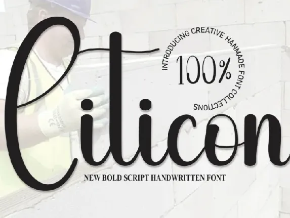 Citicon Script font