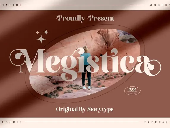 Megistica Modern Serif font