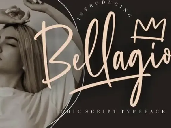 Bellagio Brush font