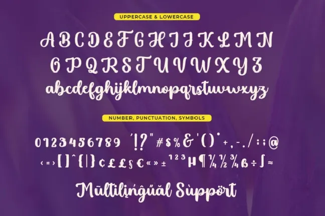 Lhetyan Script font