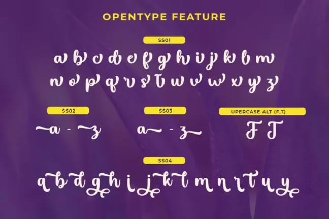 Lhetyan Script font