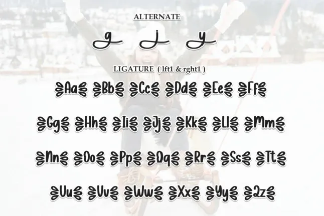 Sleighs Brush font