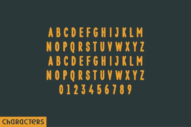 Buffalots font