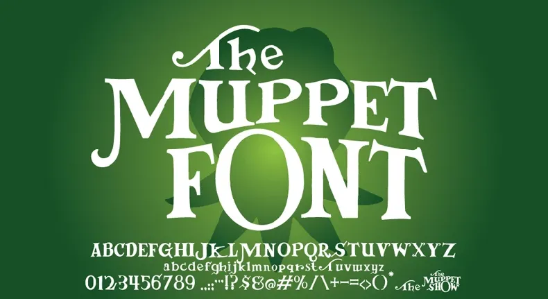 Muppet font