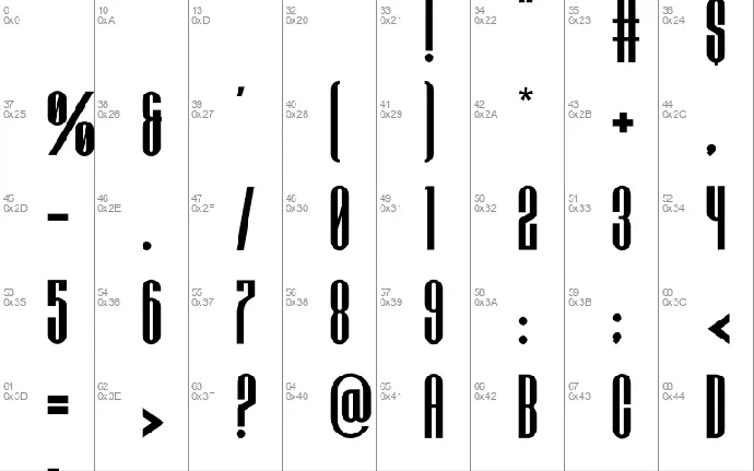 Hochland font