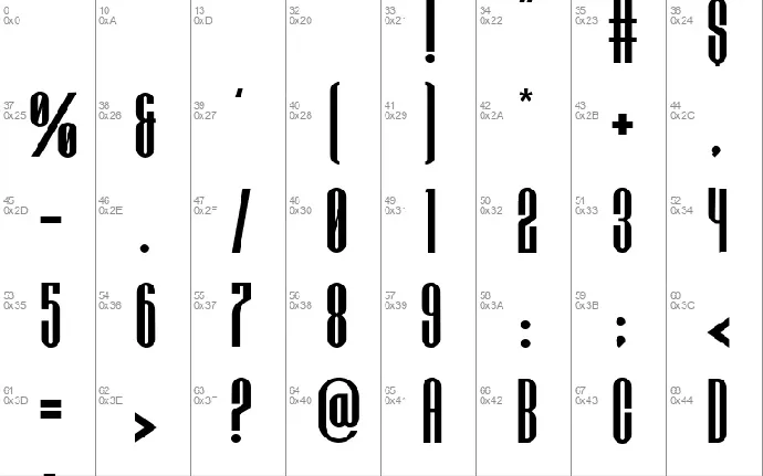 Hochland font