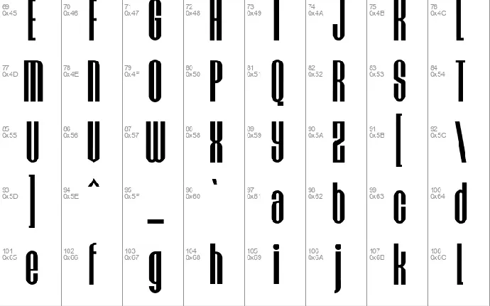 Hochland font