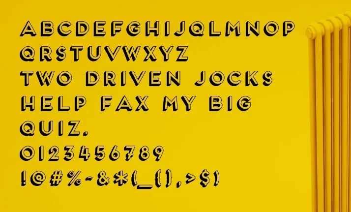 Frontage Family font