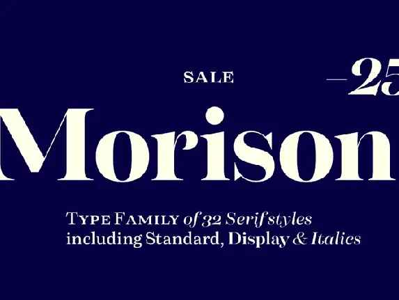 Morison font