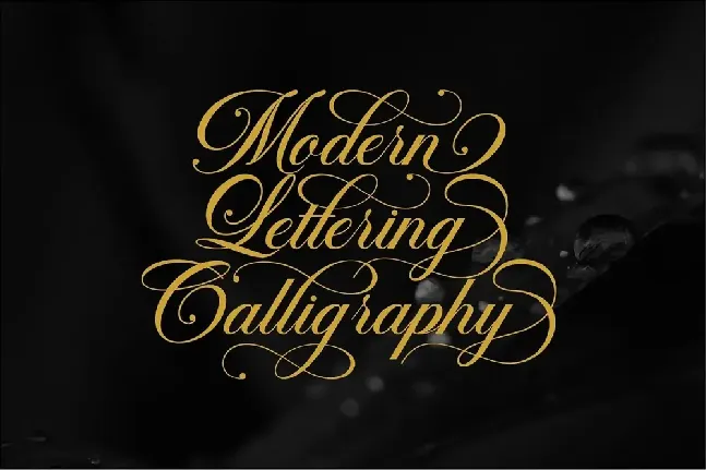 Tempting font