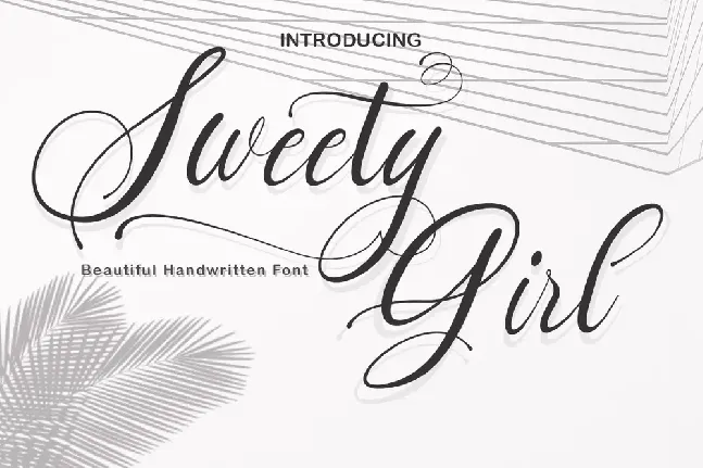 Sweety Girl font