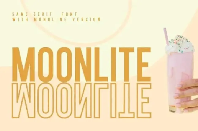 Moonlite Sans Serif font