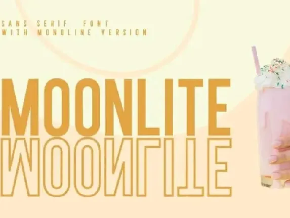 Moonlite Sans Serif font