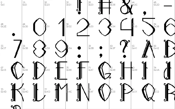 Litteratum  font