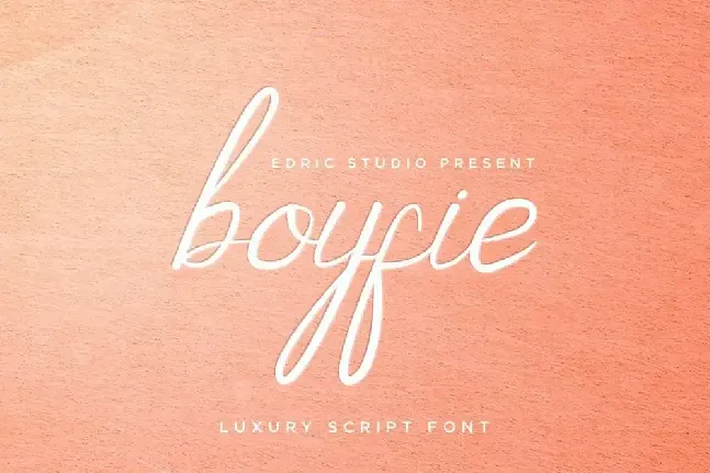 Boyfie Demo font