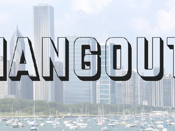 Hangout font