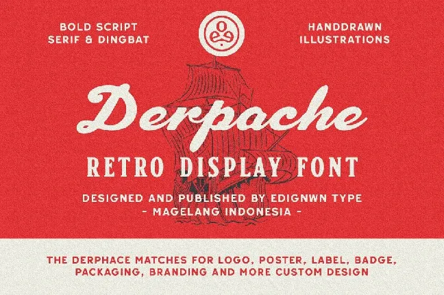 Derpache font