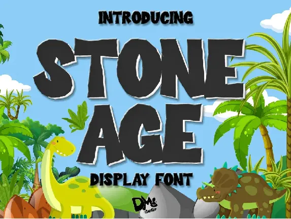 Stone Age font