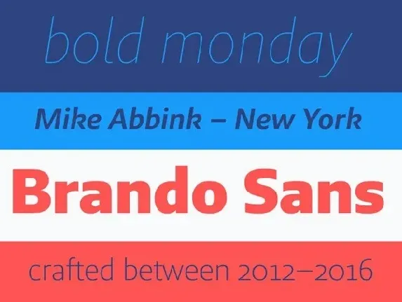 Brando Sans Family font