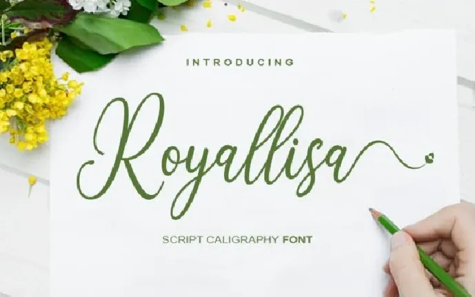 Royallisa Calligraphy font