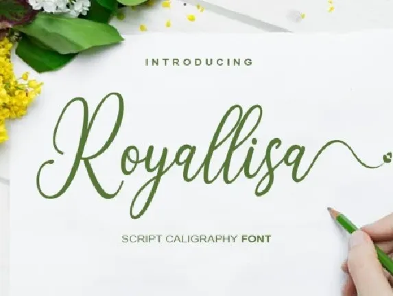 Royallisa Calligraphy font