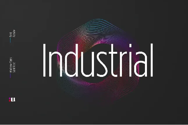 Industrial Sans Family font