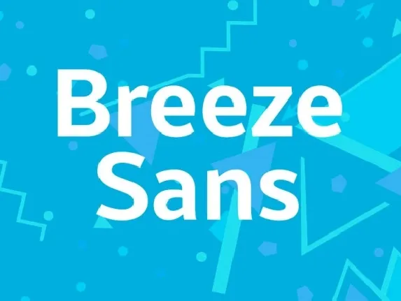 Breeze Family font