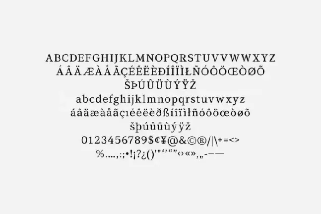 LT Superior Serif Family font