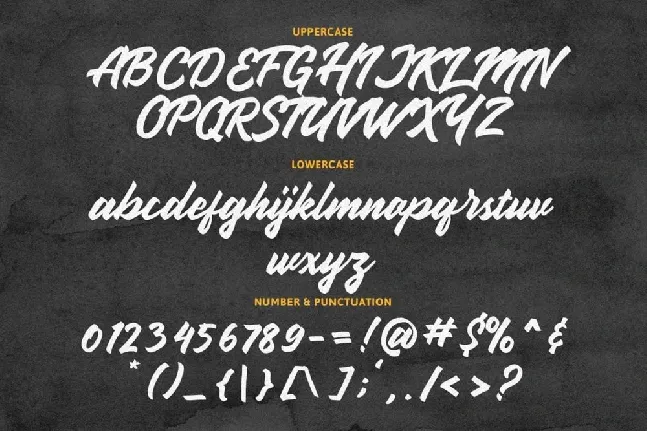 Handbrake font