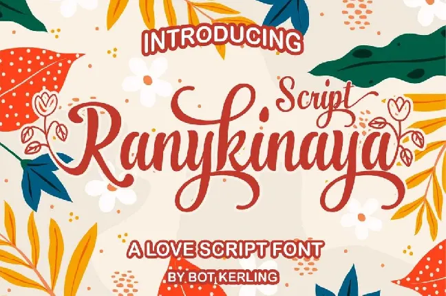 Ranykinaya font