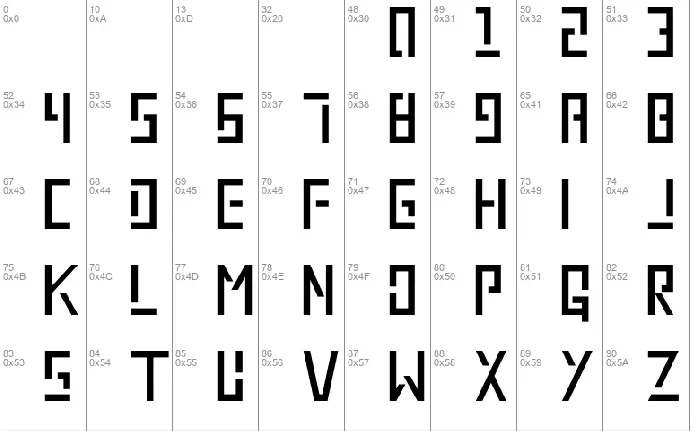 Chainbox font