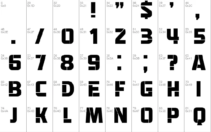 Redemtion font