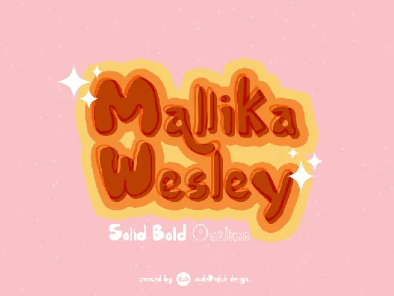 Mallika Wesley Demo font