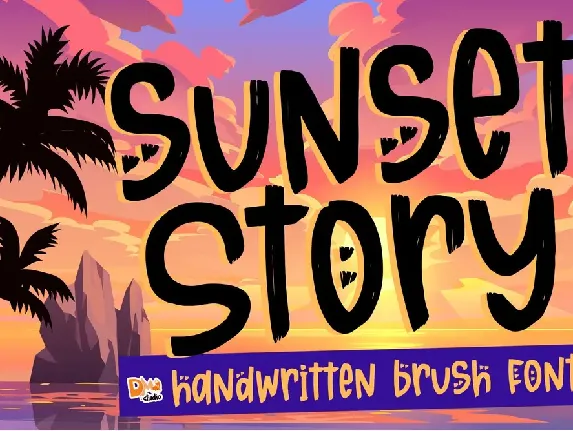 Sunset Story font