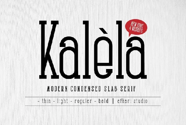 Kalela font