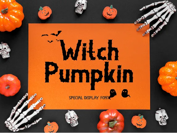 Witch Pumpkin font