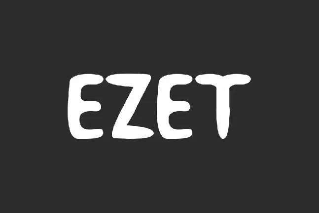 Ezet font