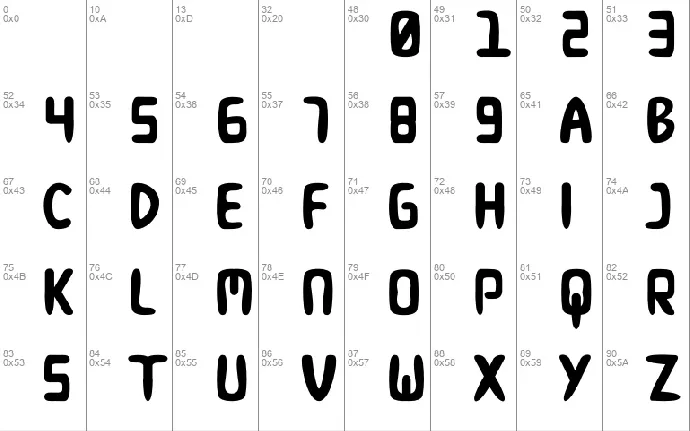 Ezet font