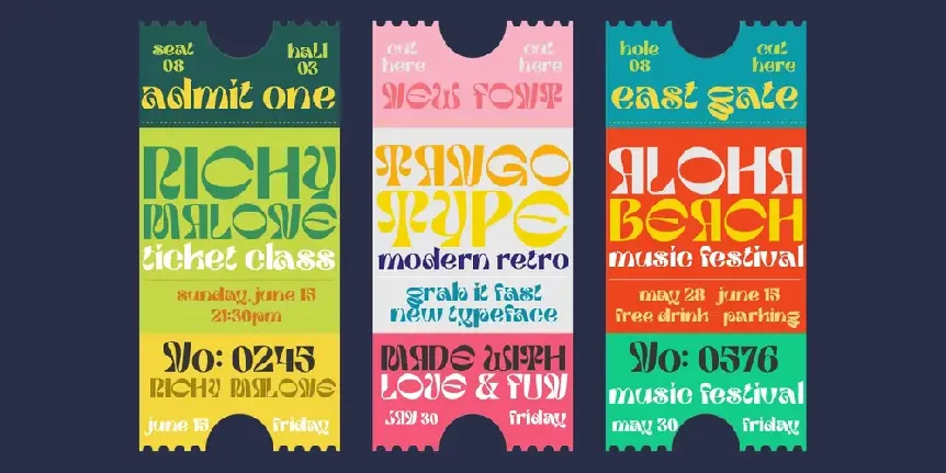 Tango Demo font