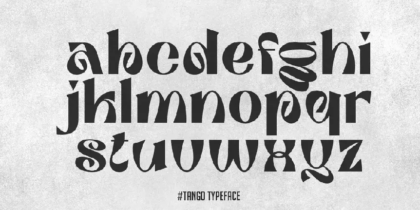 Tango Demo font