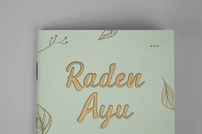 RadenAyuDemo font