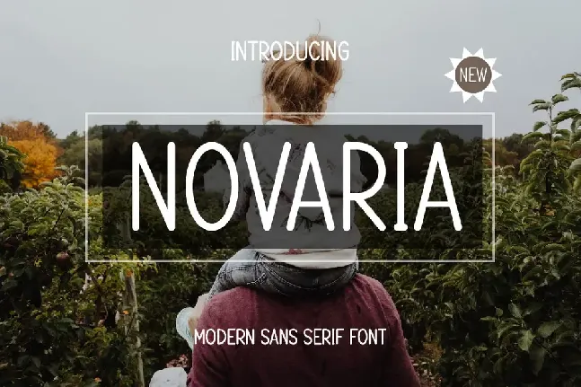 Novaria font