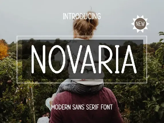 Novaria font